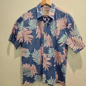 Cooke Street Honolulu Men's XL Authentic Hawaiian Aloha Shirt Made in Hawaii